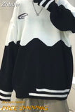 Znbbw Sweaters in Autumn and Winter for Men and Women Korean Edition Casual Loose New Knitwear Warm Trend Undercoat