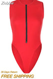 Znbbw Bodysuit Sexy Bodysuit Women's Fashion Bodycon Body Basic Top Sleeveless Summer Bodysuit Jumpsuit One Piece Dropshipping