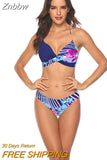 Znbbw Women Sexy Bikini Set Push Up Female Swimsuit Swimwear Swim Separate Two Piece Brazilian Bathing Suit Large