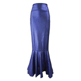 Znbbw Fashionable Sexy Mermaid High-Waisted Fish Tail Half-Length Dress Is Specially Designed For Wi.