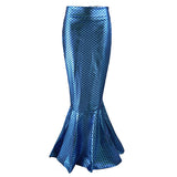 Znbbw Fashionable Sexy Mermaid High-Waisted Fish Tail Half-Length Dress Is Specially Designed For Wi.