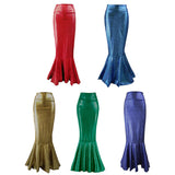 Znbbw Fashionable Sexy Mermaid High-Waisted Fish Tail Half-Length Dress Is Specially Designed For Wi.