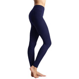 Znbbw Style Brushed Pants Bottoming Trousers Thin Solid Color Skinny Tight Yoga Pants