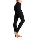 Znbbw Style Brushed Pants Bottoming Trousers Thin Solid Color Skinny Tight Yoga Pants
