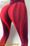 Znbbw Dye Fitness Leggings Women Yoga Pants Push Up Buttocks Leggings Exercise Buttocks Gym Seamless Yoga Leggings For Women