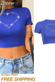 Znbbw Women Sexy Harajuku Open Back T-shirt Long Sleeve Top Cropped Summer Top Black Clothes Vintage Hollow Tshirt Tee Streetwear