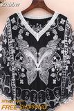 Znbbw Lace White Shirt Woman Summer 2023 Flare Sleeve Elegant Blouse Women Blusas Casual O-neck Tops Female Clothing 25897
