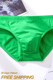 znbbw Men's Underwear Sexy Solid Color Briefs Underpants Comfortable Male Breathable Brief Adult Panties Boxer Shorts Underwear