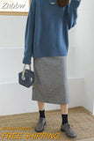 Znbbw Women Turtle Neck Cashmere Sweater 2023 Winter Korean Style Loose Warm Knitted Pullover Lady Casual Long Sleeve Oversize Jumpers