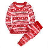 Znbbw Popular Style Christmas Parent-Child Suit Printed Household Pajamas Two-Piece Set Of LQ3066
