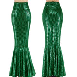 Znbbw Fashionable Sexy Mermaid High-Waisted Fish Tail Half-Length Dress Is Specially Designed For Wi.