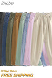 Znbbw ZBZA Spring Summer Woman High Waist Jeans For Women Denim Harem Pant Women Jeans Loose Trousers Vaqueros Mujer