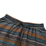 Znbbw Long Skirts Boho Fairyore Grunge Retro Skirts Kawaii Holiday Brown Pleated Cute Party Skirts Women Streetwear Clothes