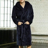 Znbbw New Hot Sale Mens Ladies Cotton Terry Towelling Shawl Bathrobe Gown Bath Robe