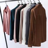 Znbbw Woman Blouses 2023 Office Lady Simplicity Hidden Breasted Silk Satin Shirts For Women Basic Clothing Female Casual Tops