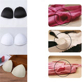 Znbbw Hot Selling Sweet Bra Cup Pads Insert Triangle Chest Breast Bikini Underwear Removable Bra Cup Pads Intimates Accessories