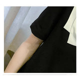 Znbbw Women Black Blouse Short Sleeve V-Neck Chiffon Blouse Shirt Tops Blouse Women Blusas Mujer De Moda 202 Blouses Femme F59