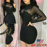 Znbbw Bandage Autumn Women Bodycon Sheath Dress Sexy Red Knitted Cotton Long Sleeve 2024 Spring Dress Casual Black Party Dresses