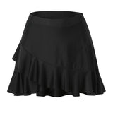 Znbbw New Swim Skirt Women High Waisted Bikini Bottom Swimsuits Tankini Skirt With Panty Brazilian Swimwear Bottom Swimwear Pants
