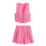 Znbbw Spring Split Vest 5320767 Casual Shorts 1255430