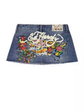 Znbbw New Hot Girl Denim Skirt With Buttocks In E-Commerce In Spring And Summer Shows That Y2k Is Thin And Defensive.