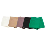 Znbbw New Textured Solid Color Fashionable Skirt Pants 5427407