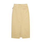 Znbbw Stitching Slimming Short Shirt 2814641 Line Decoration Straight Tube Flute Skirt 2813641 Set