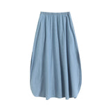 Znbbw New French Short Version V-Collar Shirt A-Shaped Skirt Pull-Rope Straight Jeans