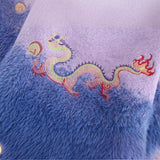 Znbbw New Spring Design Texture Splicing Embroidery Loose Sweater 2893405