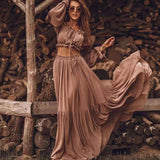 Znbbw Autumn And Winter New Sexy Navel Skirt Suit INS Leisure Style Belt Two-Piece Set