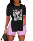 Znbbw Popular Style New Style Independent Station Fashion Trend Printed Women's Wear Spot