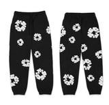 Znbbw Tide Brand Foam Print Loose Sweater Y2K Hip Hop Street Suit For Men And Women