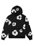 Znbbw Kapok Foam Loose Hooded Sweater High Street Couple Leisure Suit Y2k Hooded Sweater