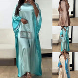 Znbbw Ethnic Tribal Long-Sleeved Printed Summer Skirt