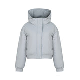 Korean Small Tall Waist Short Down Cotton Jacket Female 2024 Winter New Versatile With Thick Bread Jacket