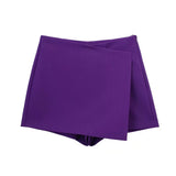 Znbbw And Winter New Multicolor Asymmetrical Fashion Style Women's Trendy Skirt 4661515