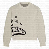 Znbbw Street Y2k Coat Sports Street Hip-Hop Leisure Color Impact Style Knitted Couple Sweaters Wear Fashion