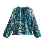 Znbbw Spring Printed Shirt 2459806 Wire Printed Skirt 2457 806Suit