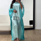 Znbbw Ethnic Tribal Long-Sleeved Printed Summer Skirt