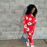 Znbbw Trend Printing Wood Cotton Loose Sweaters Y2K Hip Hop Street Men And Women Take A Break