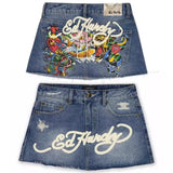 Znbbw New Hot Girl Denim Skirt With Buttocks In E-Commerce In Spring And Summer Shows That Y2k Is Thin And Defensive.