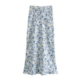 Znbbw Spring Print Slim Shirt 2580126 Medium Skirt 2581133