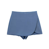 Znbbw New Autumn Style Solid Color High Waist Shows Thin Fashion Skirt Pants 7385530