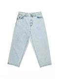 Znbbw Straight Jeans For Men Retro Hip-Hop Goth Street Clothing Harajuku Men's Casual Pants