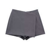 Znbbw And Winter New Multicolor Asymmetrical Fashion Style Women's Trendy Skirt 4661515