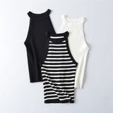 Znbbw New Summer Style Slim And Slim Knit Collar Blouse