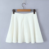 Znbbw New Sexy, Sweet, Breast-Wiped Fish Bone Slim Blouse In Spring, French Skirt.