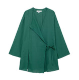 Znbbw Spring Kimono Cross Coat 6078572 Casual Pants 5057572
