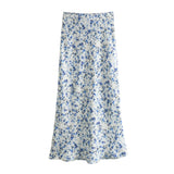 Znbbw Spring Print Slim Shirt 2580126 Medium Skirt 2581133