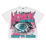 Znbbw New Gothic Funny Street Trend Hip-Hop Printed High Street Casual Men's And Women's Short-Sleeved Round-Necked T-Shirts